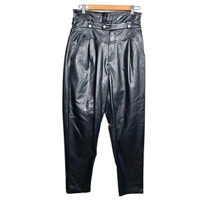 Blank NYC High Rise Faux leather Pant